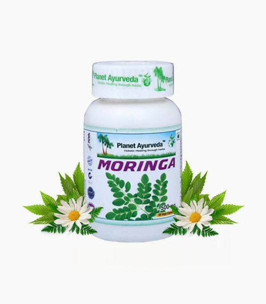 Planet Ayurveda Moringa Capsules - 60 tabs image 1