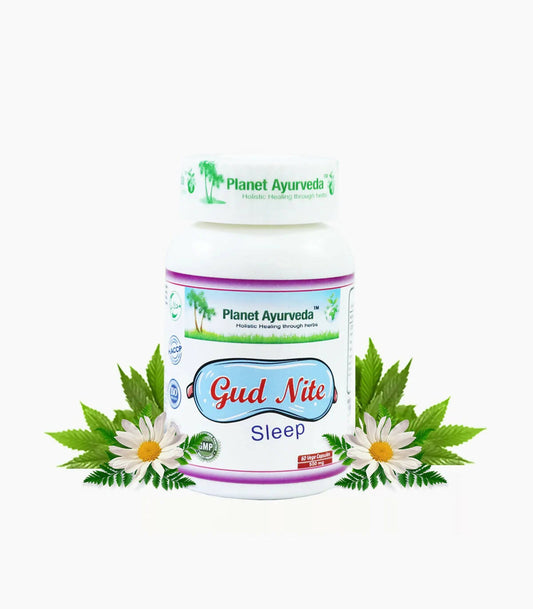 Planet Ayurveda Gud Nite Sleep Capsules - 60 tabs image 1