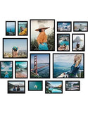 16 Pack Picture Frames Set – Assorted Sizes (11x14, 8x10, 5x7, 4x6) – Gallery Wall Collage Frames for Home or Office Display Paperback bookcover – AVRBOOKS