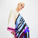 Women Satin Silk Top and Palazzo Set Printed Co Ord Set J5796 image 7
