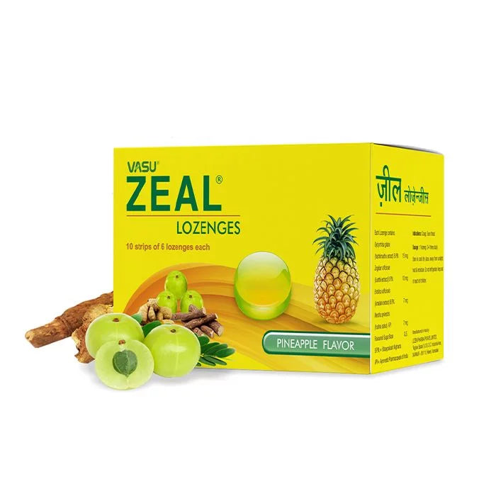 Vasu Zeal Lozenges Cough Care - 60 tabs image 1