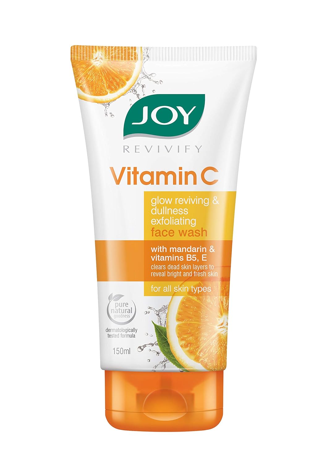 Joy Vitamin C Face Wash For Glowing Skin (2X100ml) pack of 2 image 6