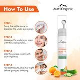 Aravi Organic Vitamin C Under Eye Cream -15 ml image 2