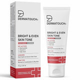 DERMATOUCH Bright & Even Tone Face Wash with Niacinamide & Kojic Acid – 70g | Daily Cleansing Gel image 1