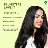 Plum Olive Hair Mask For Damaged Hair Coloured Hair, Salon Treated Hair :-250Gm image 2