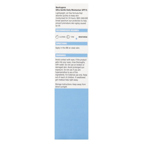Neutrogena® Oil-Free Moisture SPF 15 - 115 ml image 3