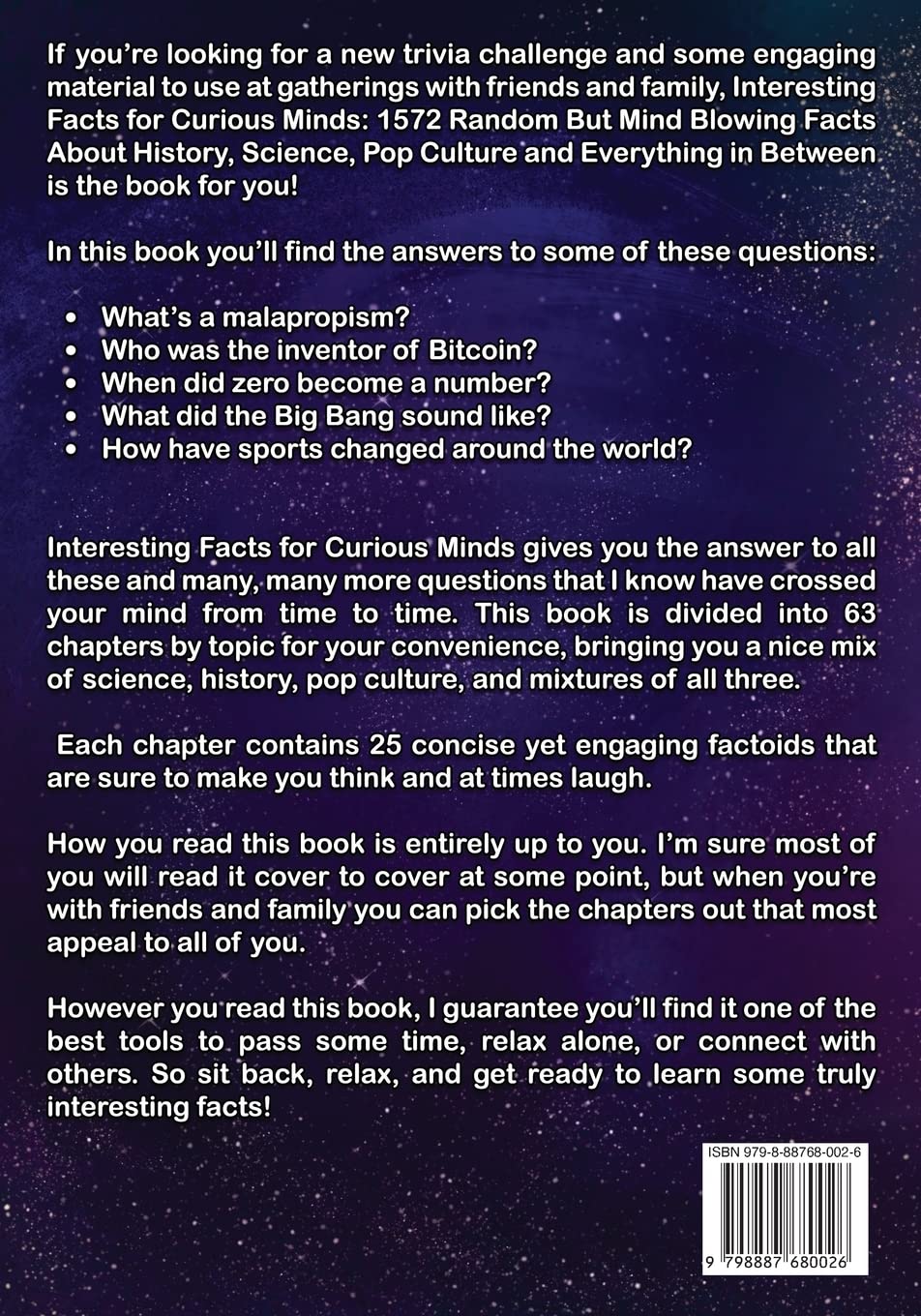 Interesting Facts For Curious Minds: - Paperback image 2