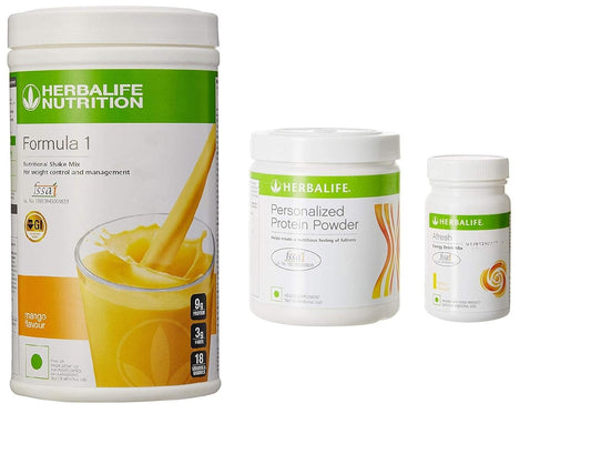 herbalife F 1 Mango ,  Protein Powder And Afresh Lemon image 1