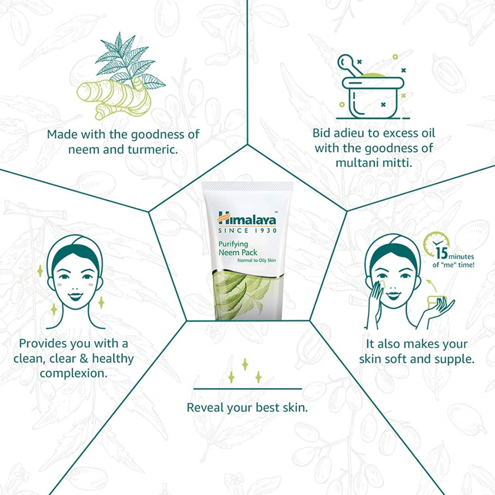Himalaya Purifying Neem Pack image 5