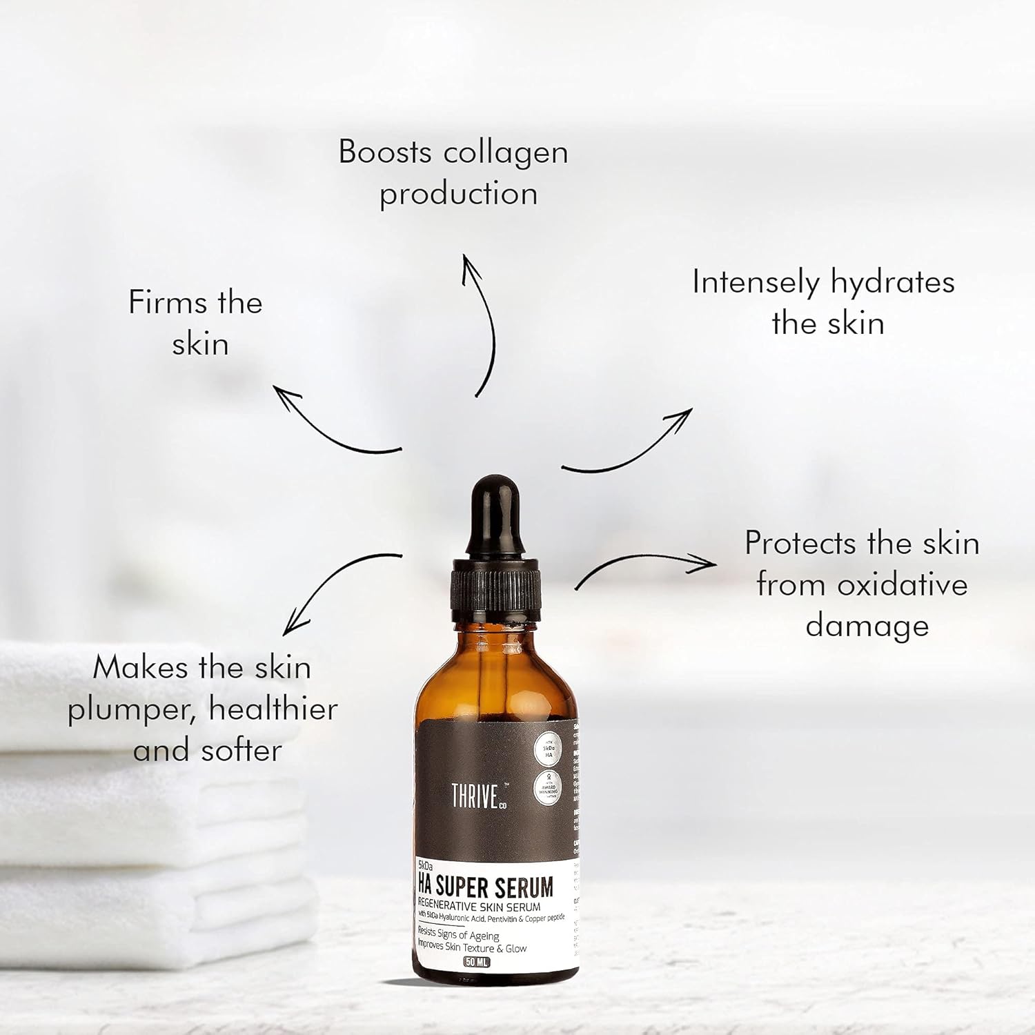 ThriveCo 5kDa Hyaluronic Acid Serum 30ml image 5