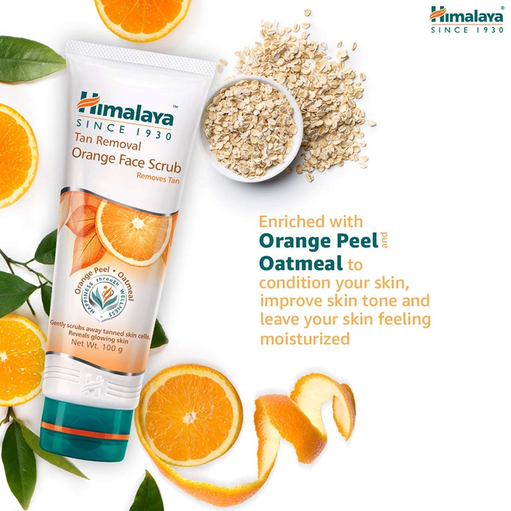 Himalaya Tan Removal Orange Face Scrub image 3