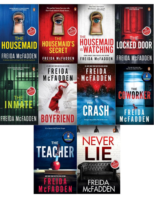 Book cover of Freida McFadden Thriller Series 10 Books Collection Set (The