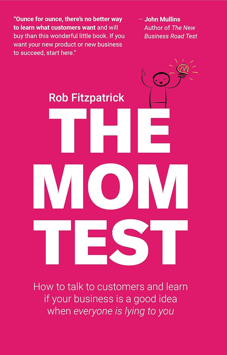 The Mom Test (Paperback) - Rob Fitzpatrick image 1