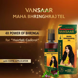 Baidyanath Vansaar Mahabhringraj Tel Hair Oil for Hair Growth - 200 ml image 2