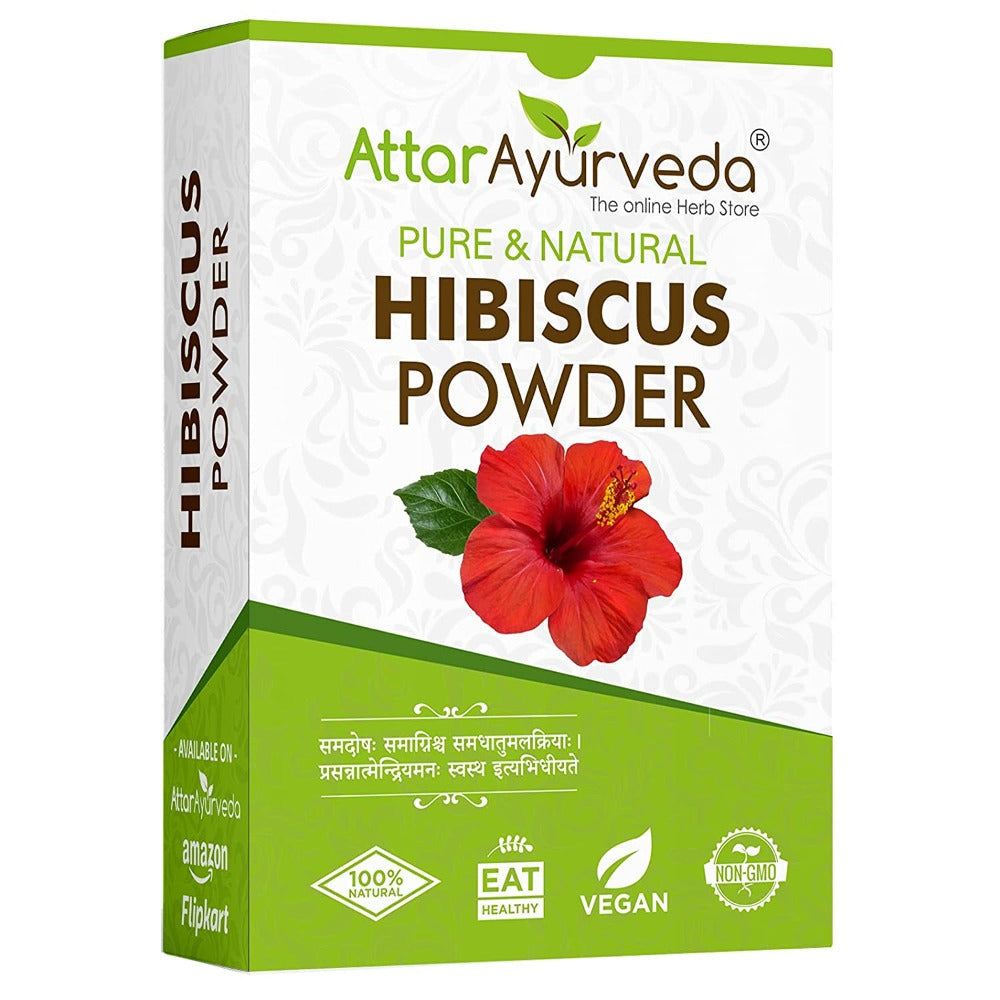 Attar Ayurveda Hibiscus Powder - 100 gms image 1