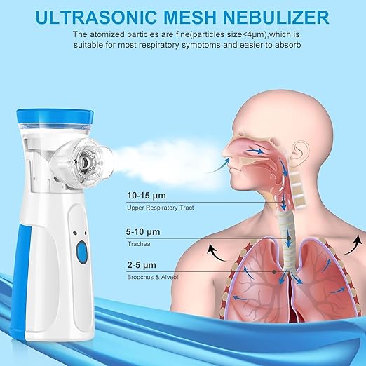 Portable Nebulizer for Adults and Kids Quiet Nebulizer NEW SEALED** image 6