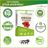Attar Ayurveda Hibiscus Powder - 100 gms image 2