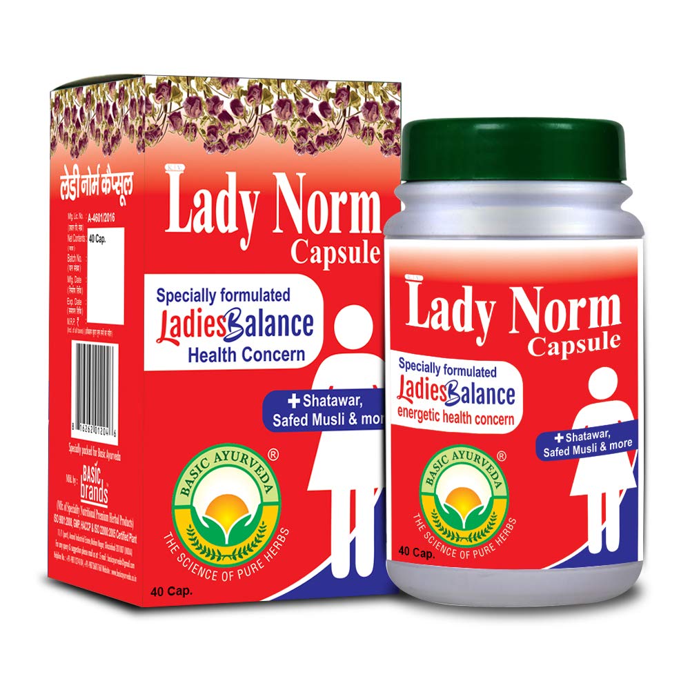 Basic Ayurveda Lady Norm Capsule - 40 Capsule image 5