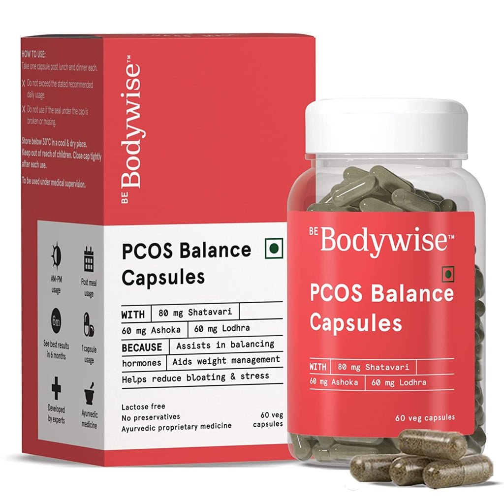 BeBodywise PCOS Balance Capsules For Women -60 caps image 1