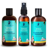 Pilgrim  Shampoo 200ml, Argan Oil Hair Conditioner 200ml and Argan Oil Hair Serum 100ml image 1