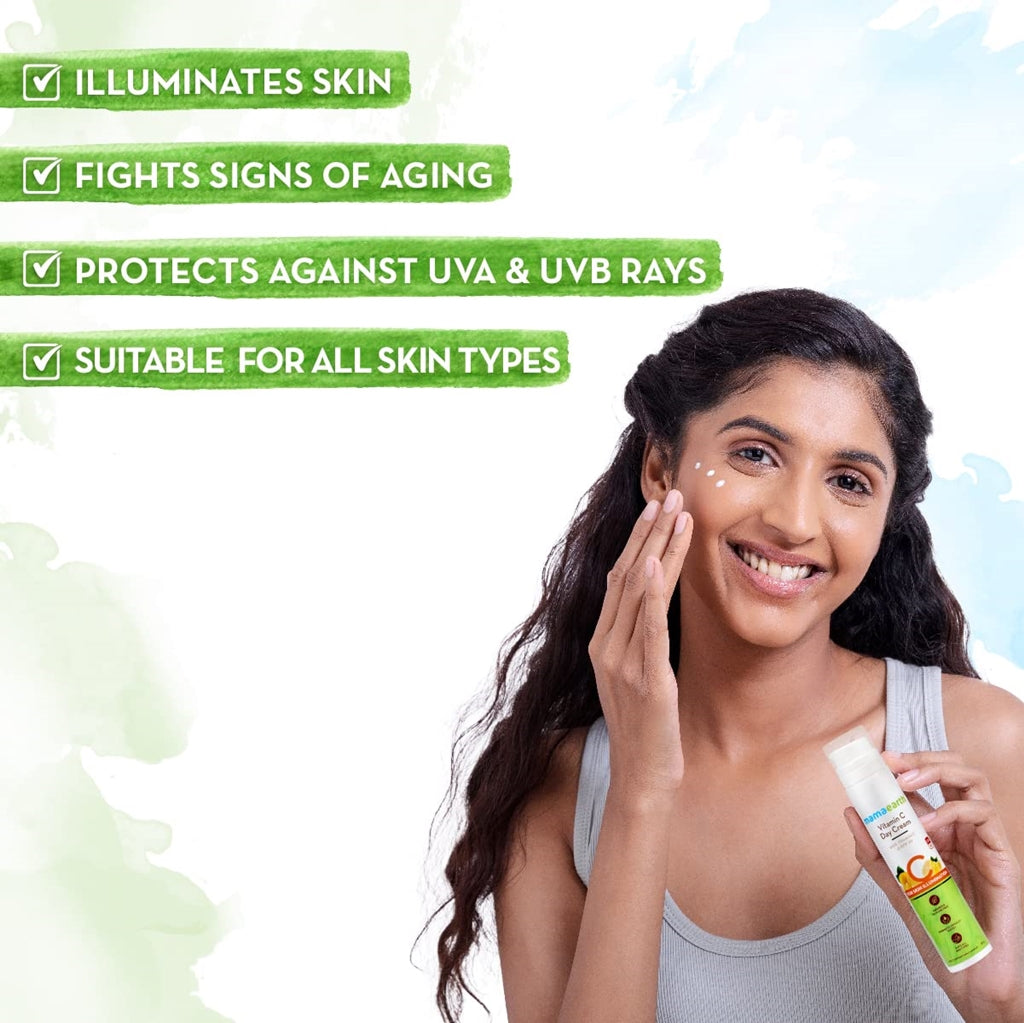 Mamaearth Vitamin C Day Cream - 50 gms image 5