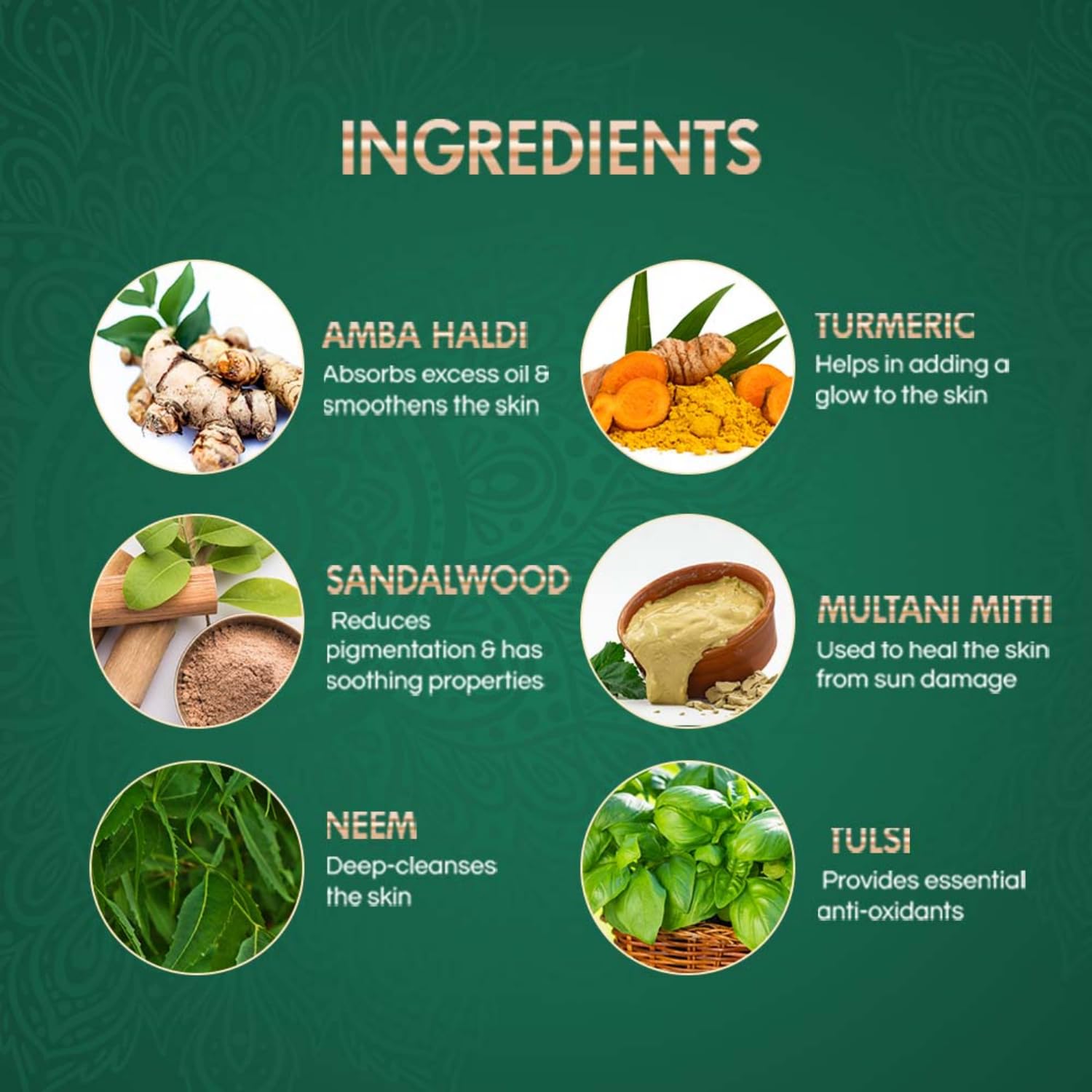 Baidyanath Vansaar Soundarya Ubtan - 100 gms image 2