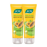 Joy Tan Removal Papaya Face Wash (2X150ml) pack of 2 Removes Dark Spots & Tan For Clean & Glowing Skin | Suitable for All Skin Types image 5