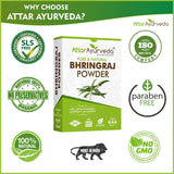 Attar Ayurveda Bhringraj Powder - 100 gms image 2