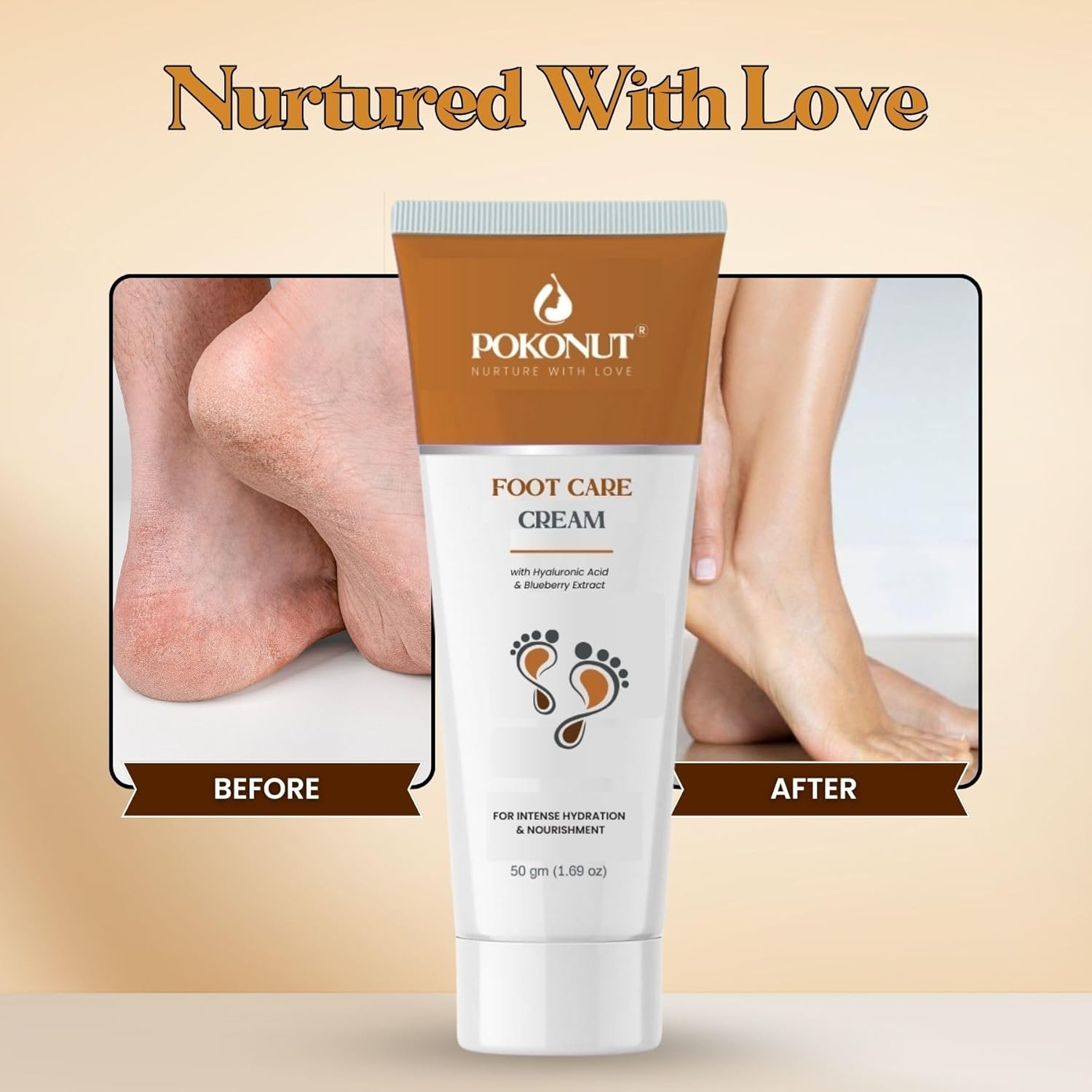 Pokonut Foot Care Cream  (50 G) image 2