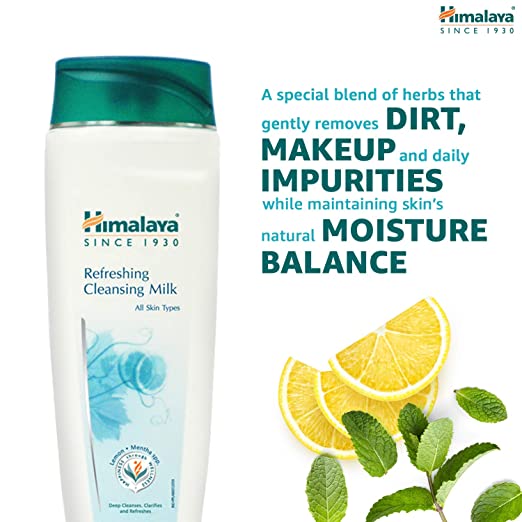 Himalaya Refreshing Cleansing Milk image 1