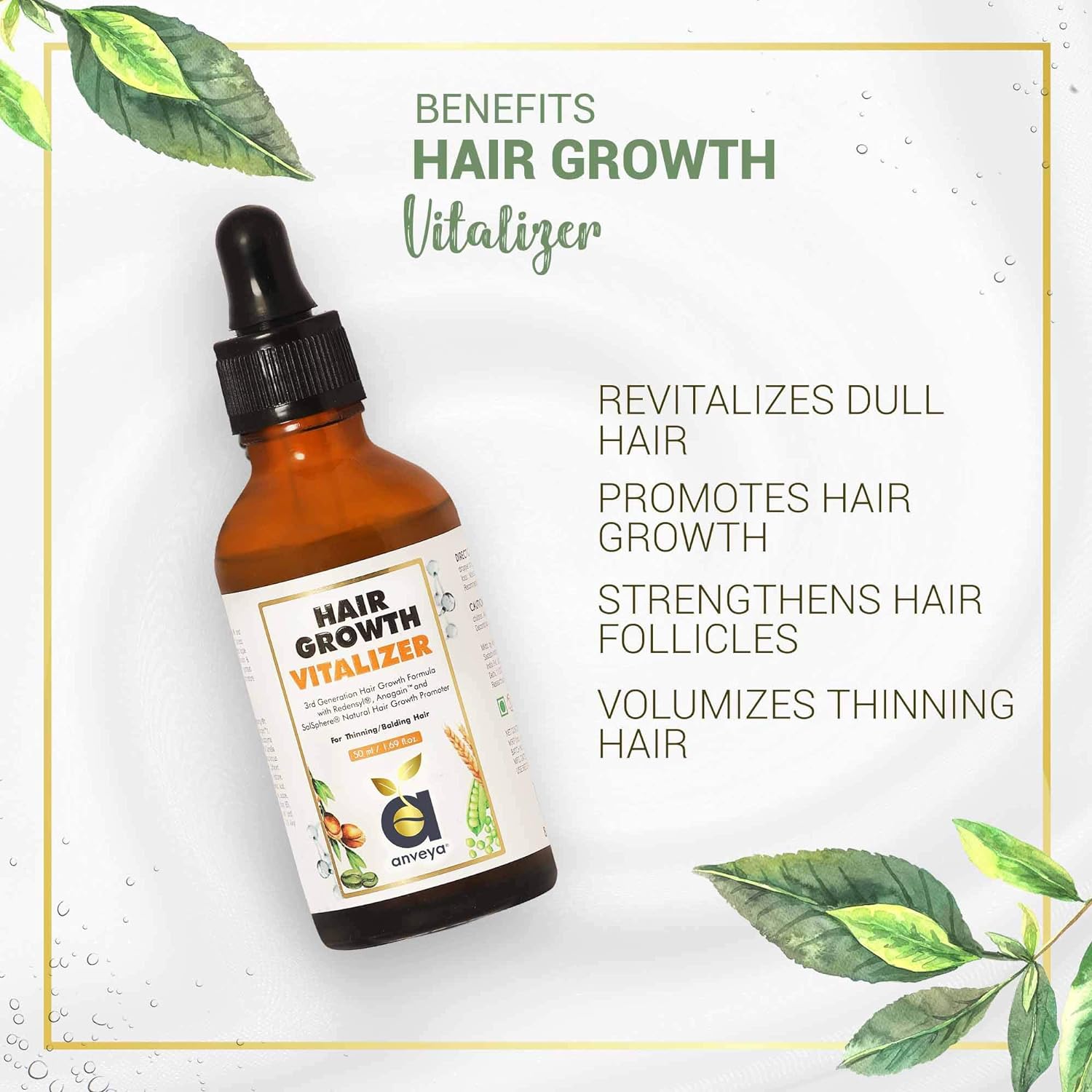 Anveya Hair Growth Serum 50ML image 2