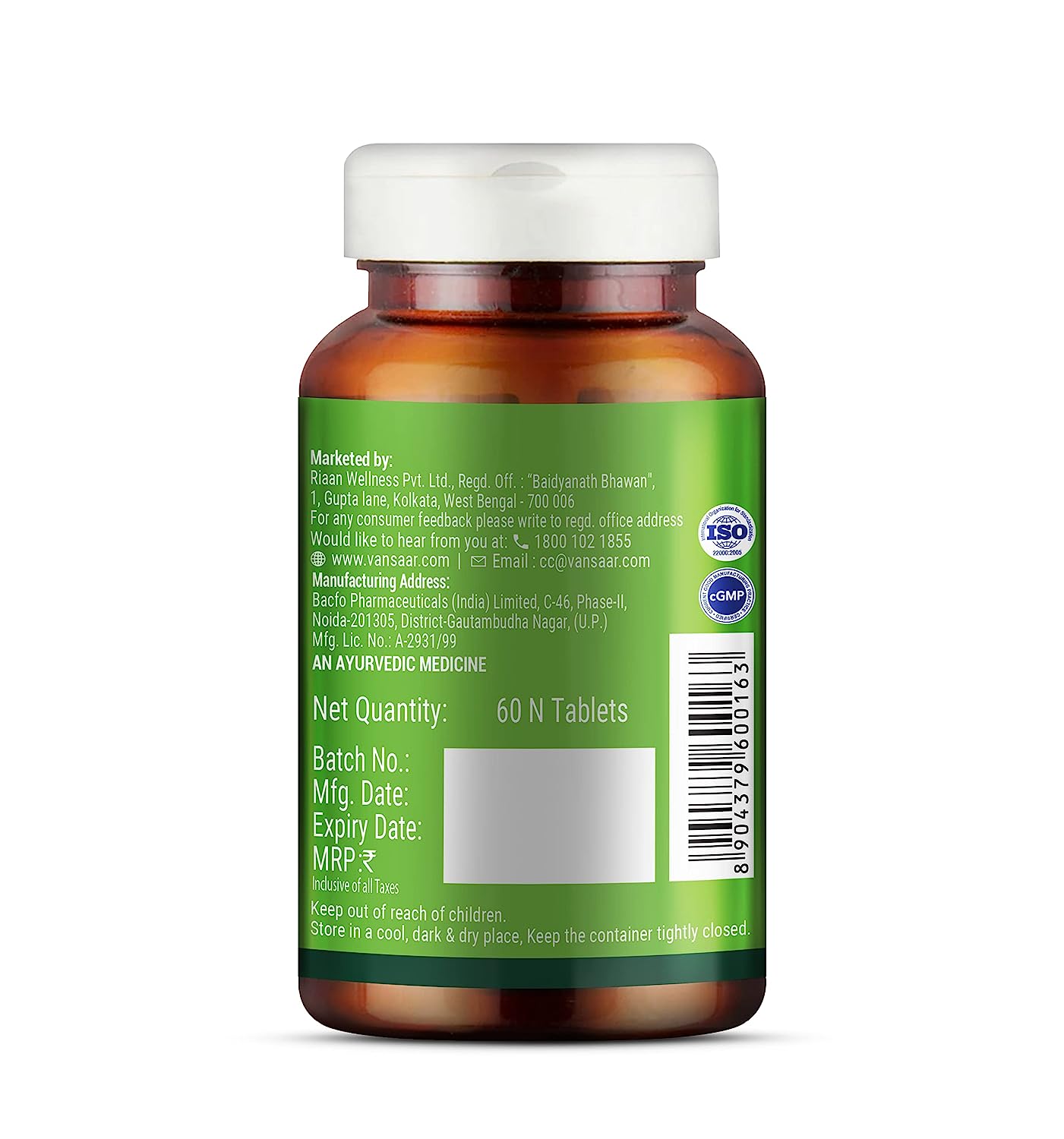 Baidyanath Vansaar Amla Tablet - 60 Tablets image 2