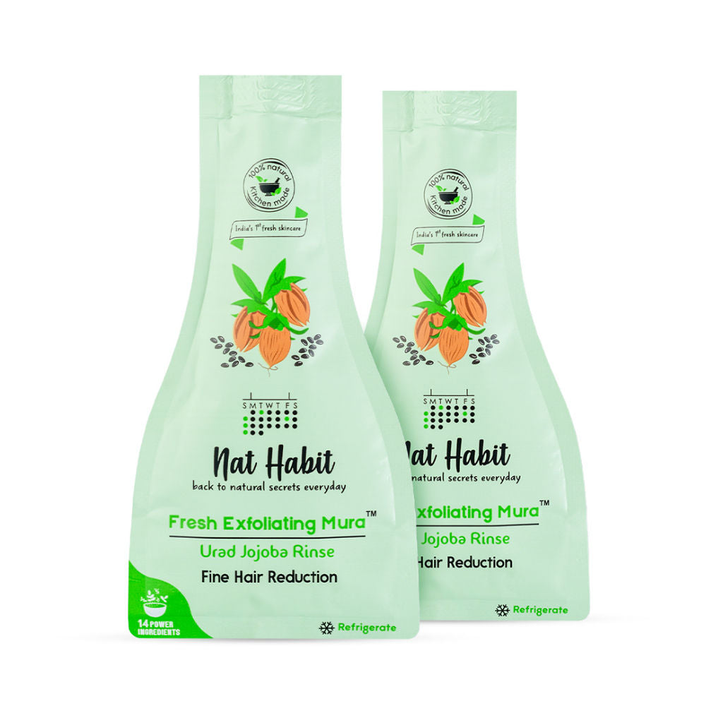 Nat Habit Urad Jojoba Exfoliating Mura image 2