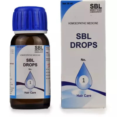 SBL Homeopathy Drops No 1 Hair Care image 1