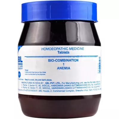 SBL Homeopathy Bio - Combination 1 Tablets image 2