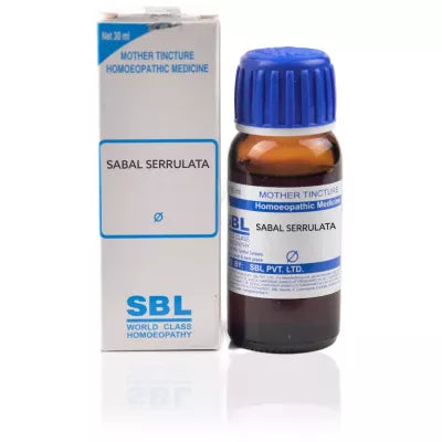 SBL Homeopathy Sabal Serrulata Mother Tincture Q image 1