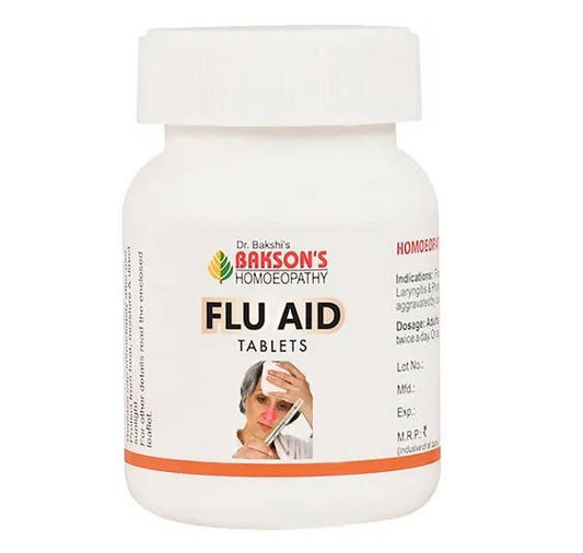 Bakson's Homeopathy Flu Aid Tablets image 1