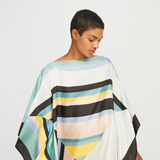 Soft Silk Crepe Kaftan, Beach Wear Caftan image 6