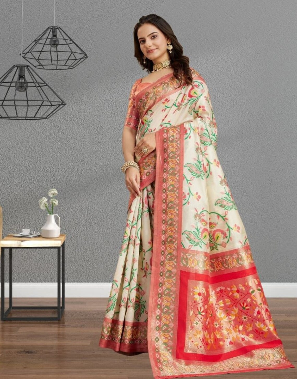 Pure Kanjivaram Silk Saree image 7