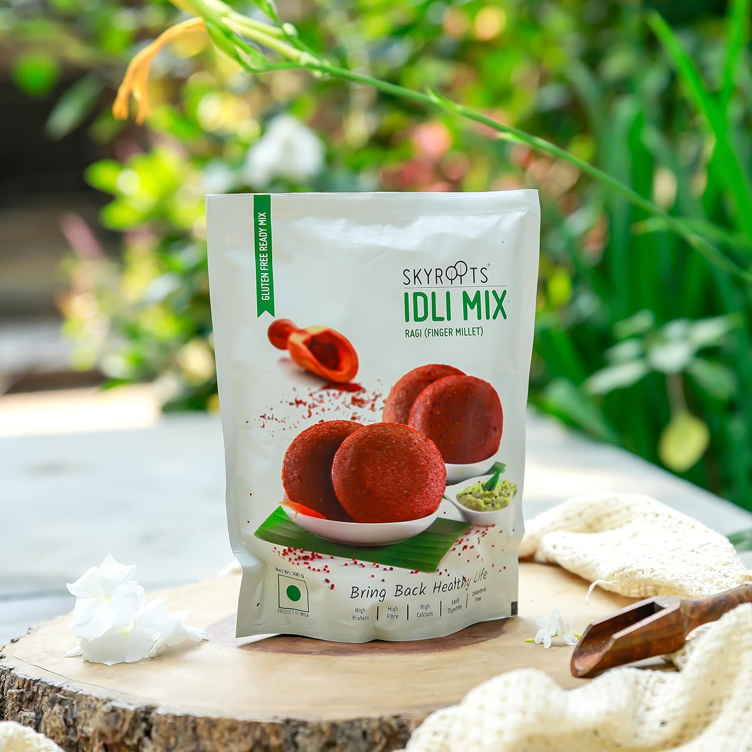 Skyroots Ragi (Finger Millet) Idli Mix - 300 Gm image 7