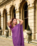 Soft Net With Satin Border Saree image 7