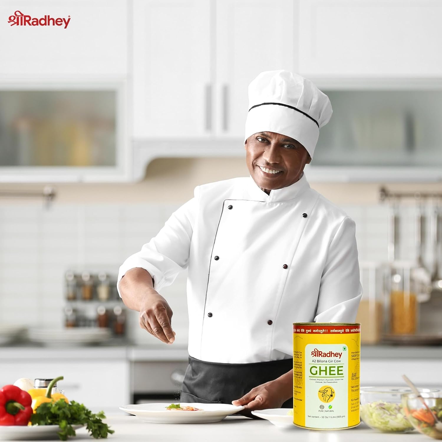 Shreeradhey A2 Bilona Gir Cow Ghee - 1 L image 7