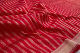 Soft Lichi Silk Saree,Indian Party Wear Sari With Blouse image 7