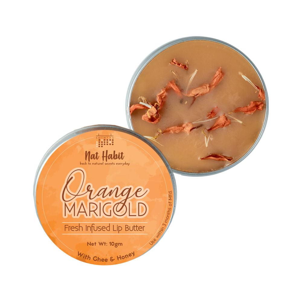 Nat Habit Orange Marigold Lip Butter image 3