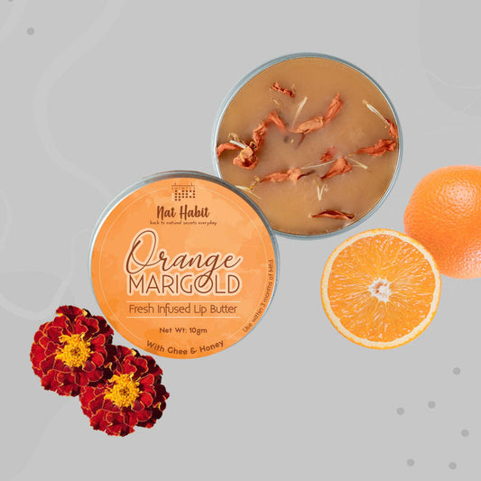 Nat Habit Orange Marigold Lip Butter image 1