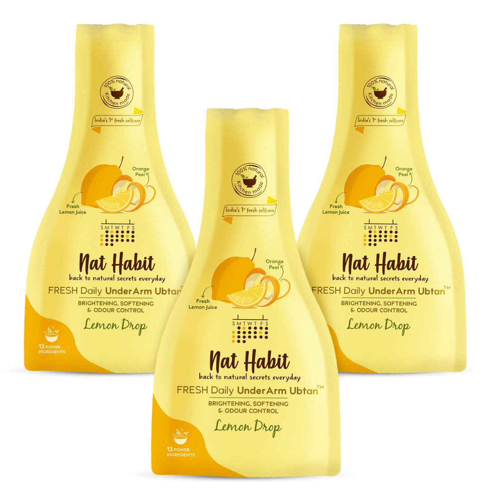 Nat Habit Lemon Drop UnderArm Ubtan image 2