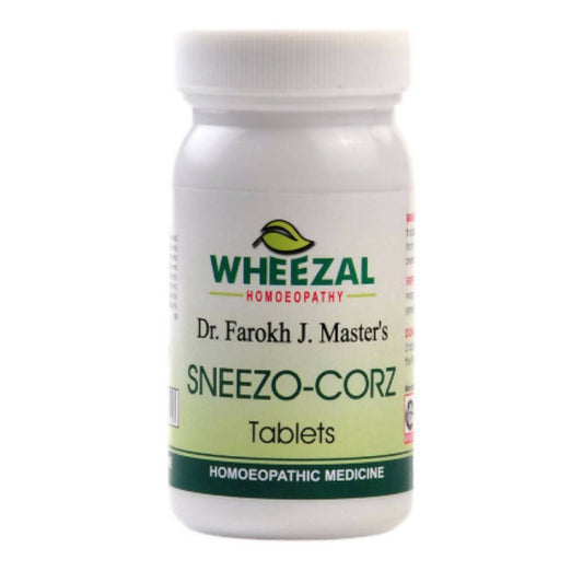 Wheezal Homeopathy Sneezo-Corz Tablets image 1