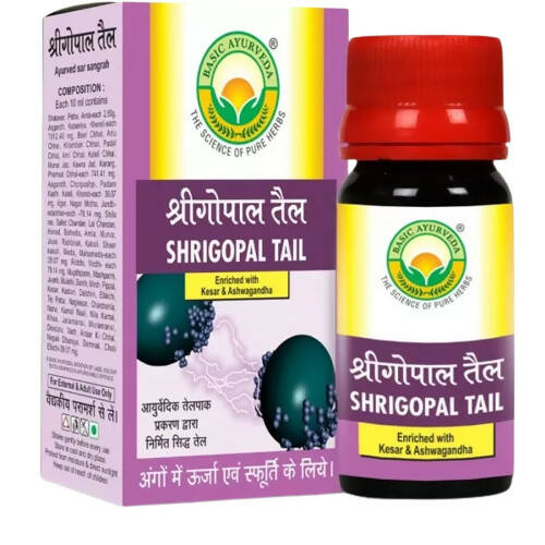 Basic Ayurveda Shri Gopal Tail - 30 ml image 1