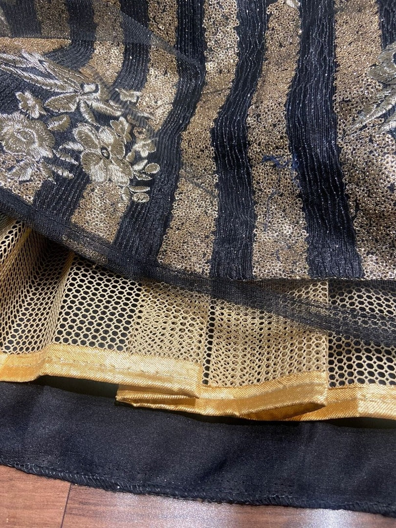 Premium Malai Satin Sequence Embroidery Work Lehenga Choli With Dupatta image 8