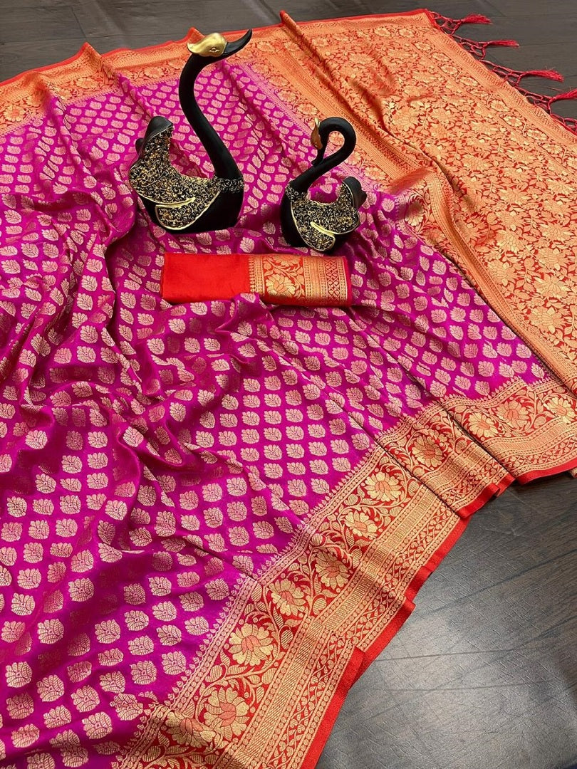 Pure Soft Khadi Georgette Silk Women Saree image 9